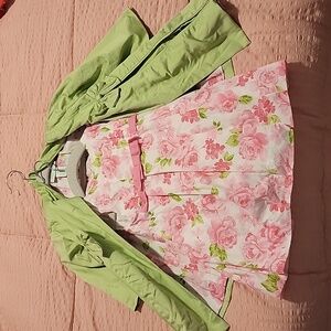 Baby Spring Dress and Coat Combo